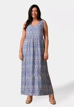 Длинное платье Live Unlimited London, синий