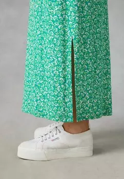 Длинное платье Live Unlimited London, зеленый