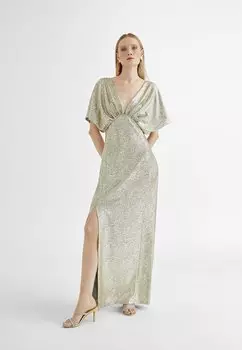 Длинное платье LOLA CASADEMUNT, золотой