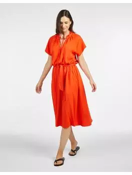 Длинное платье Lovely sisters, цвет red alert