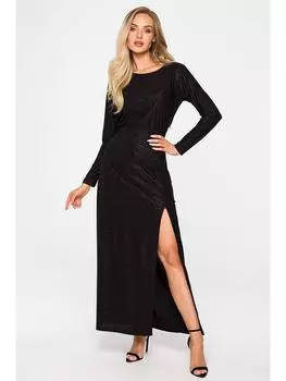 Длинное платье made of emotion, черный