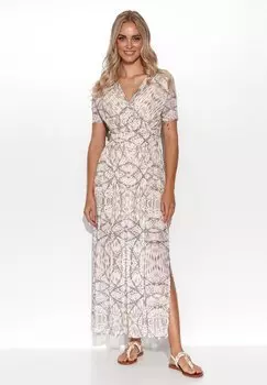 Длинное платье Makadamia, бежевый