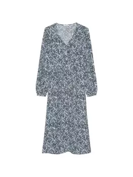 Длинное платье Marc O'Polo DENIM Blmchen regular, цвет light blue