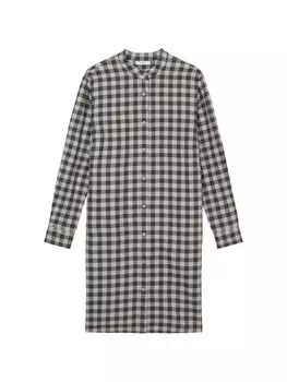 Длинное платье Marc O'Polo DENIM Flanell relaxed, цвет medium grey