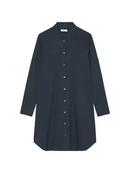 Длинное платье Marc O'Polo Hemdblusen relaxed, цвет deep blue sea