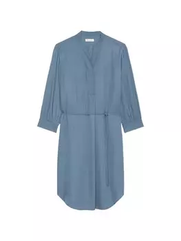 Длинное платье Marc O'Polo Hemdblusen relaxed, цвет hazy blue