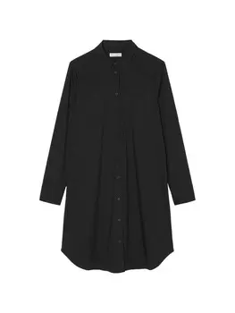 Длинное платье Marc O'Polo Hemdblusen relaxed, черный