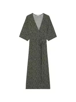 Длинное платье Marc O'Polo Jersey Wickel shaped, разноцветный