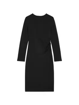 Длинное платье Marc O'Polo Jersey shaped, черный