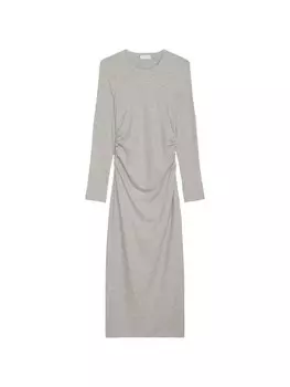 Длинное платье Marc O'Polo Jersey regular, цвет soft stone melange