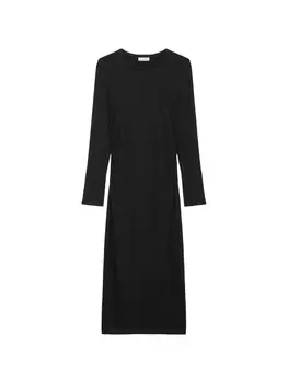 Длинное платье Marc O'Polo Jersey regular, черный