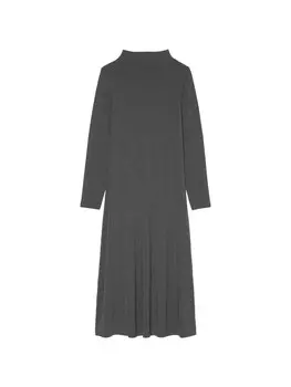 Длинное платье Marc O'Polo Jersey regular, цвет deep grey melange