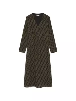 Длинное платье Marc O'Polo Midi shaped, разноцветный