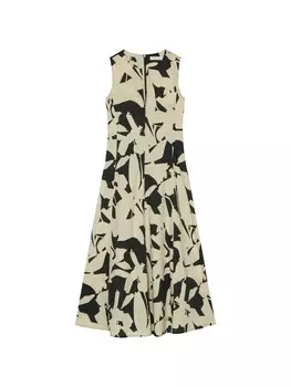 Длинное платье Marc O'Polo rmelloses Popeline A Shape, разноцветный