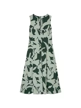 Длинное платье Marc O'Polo rmelloses Popeline A Shape, разноцветный