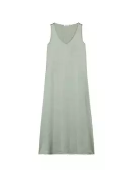 Длинное платье Marc O'Polo Satin shaped, цвет faded mint