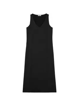 Длинное платье Marc O'Polo Satin shaped, черный