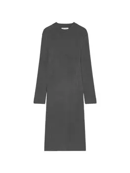 Длинное платье Marc O'Polo Strick slim, цвет deep grey melange