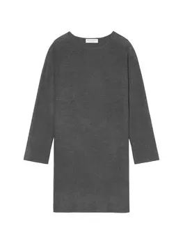 Длинное платье Marc O'Polo Woll loose, цвет deep grey melange