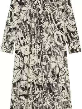 Длинное платье Marc OPolo, цвет beige/schwarz