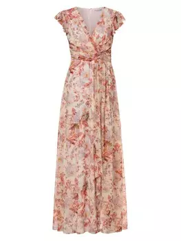 Длинное платье Marie Lund, цвет ecru rosenholz