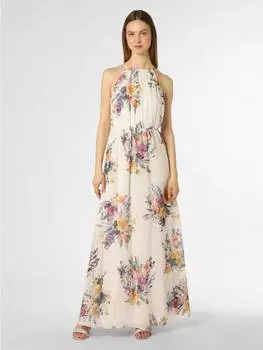 Длинное платье Marie Lund, цвет ecru mehrfarbig