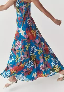 Длинное платье MARKOZIA TATUUM, синий