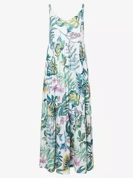 Длинное платье Mars & More, цвет wei/blau