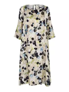 Длинное платье MASAI mittellanges A Linien MaNabia, цвет fog