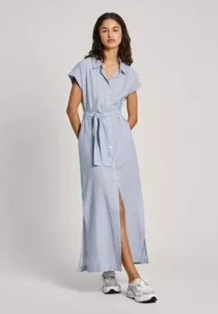 Длинное платье MAYA Pepe Jeans, синий