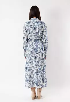 Длинное платье MESANGE, синий