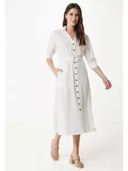 Длинное платье Mexx, белый