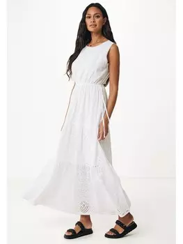 Длинное платье Mexx, белый