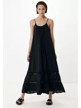 Длинное платье Mexx, черный