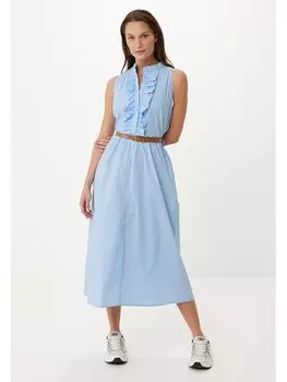 Длинное платье Mexx, голубой