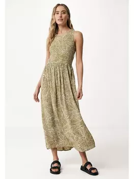 Длинное платье Mexx, хаки