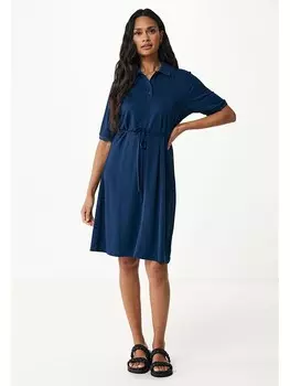 Длинное платье Mexx, темно-синий