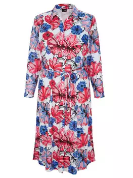 Длинное платье MIAMODA, белый