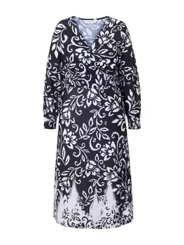 Длинное платье MIAMODA, черный