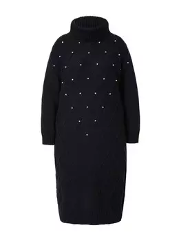 Длинное платье MIAMODA, черный