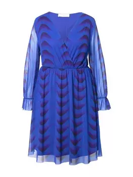 Длинное платье MIAMODA, цвет dunkles saphir