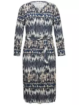 Длинное платье MIAMODA Midi, черный