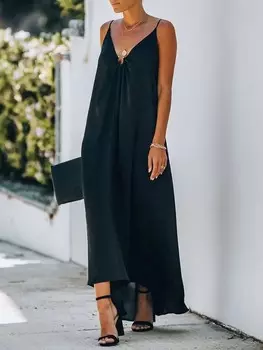 Длинное платье Milan Kiss, черный