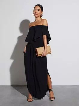 Длинное платье Milan Kiss, черный