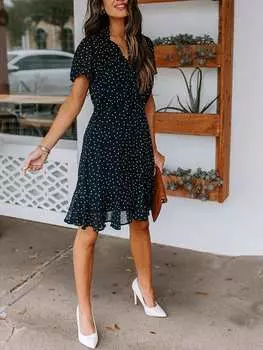 Длинное платье Milan Kiss, черный