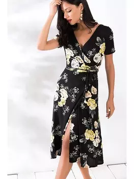 Длинное платье Milan Kiss, черный