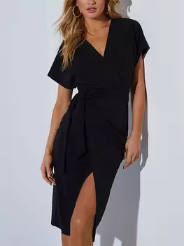 Длинное платье Milan Kiss, черный