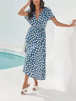 Длинное платье Milan Kiss, цвет blau/wei