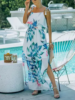 Длинное платье Milan Kiss, цвет creme/blau