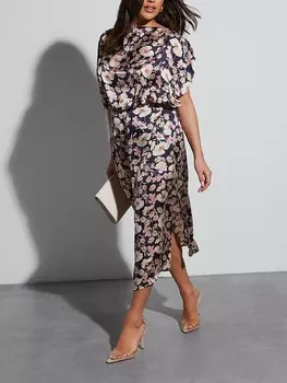 Длинное платье Milan Kiss, цвет creme/dunkelblau